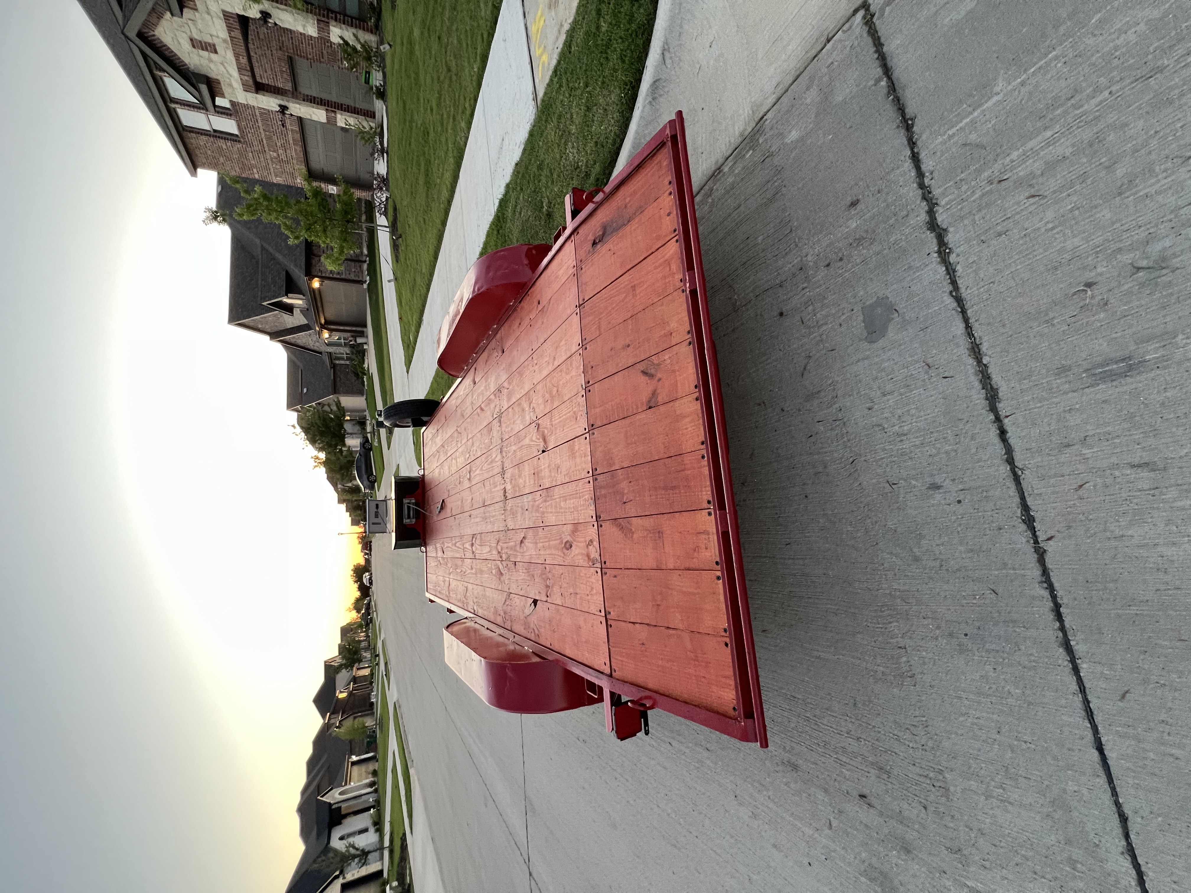 16' Car Hauler Flatbed Trailer
