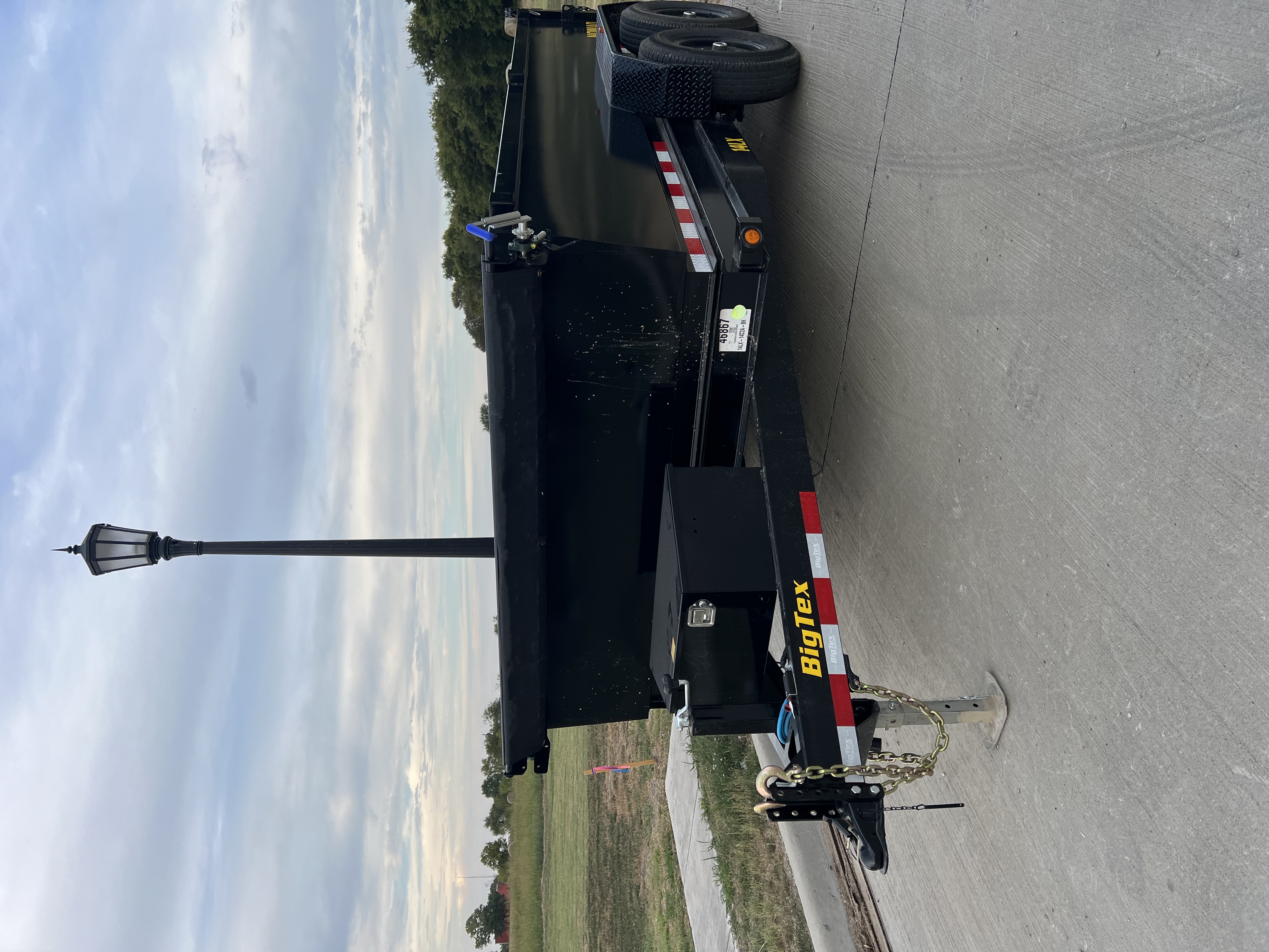14' x 82" BigTex Dump Trailer view 3
