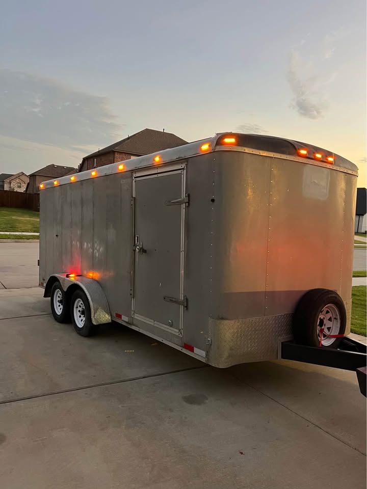 16' x 7' x 6' Enclosed Cargo Trailer view 3