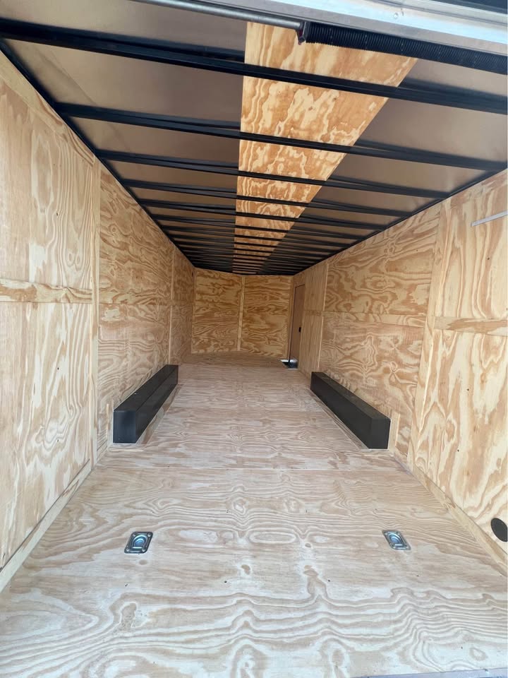 20' x 82" x 7' True Blue Enclosed Trailer view 4